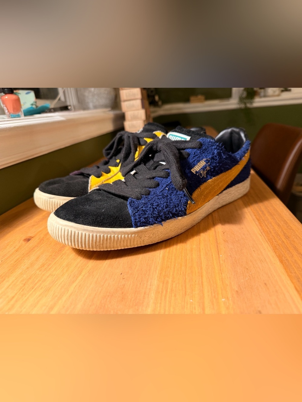 Puma X The Hundreds Clyde Classic Multicolor sneakers